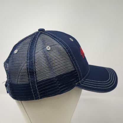 Cap America Baseball Cap Blue One Size RedBuilt Mesh Reflective Strapback Hat