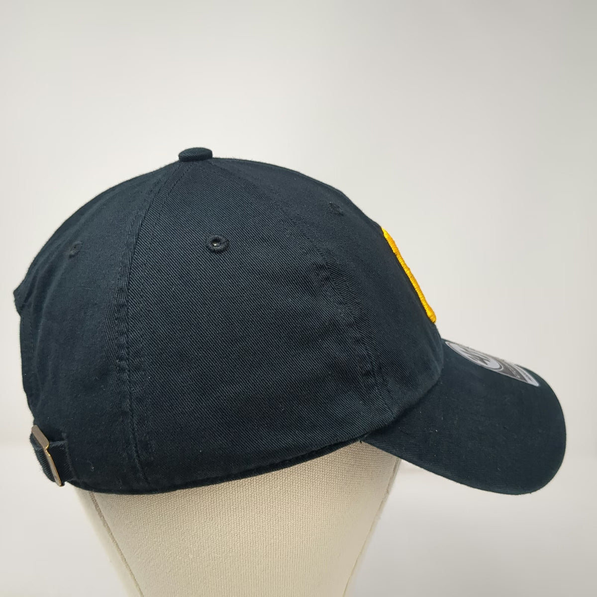'47 Pittsburgh Pirates MLB Baseball Cap Black Yellow One Size Embroidered Hat