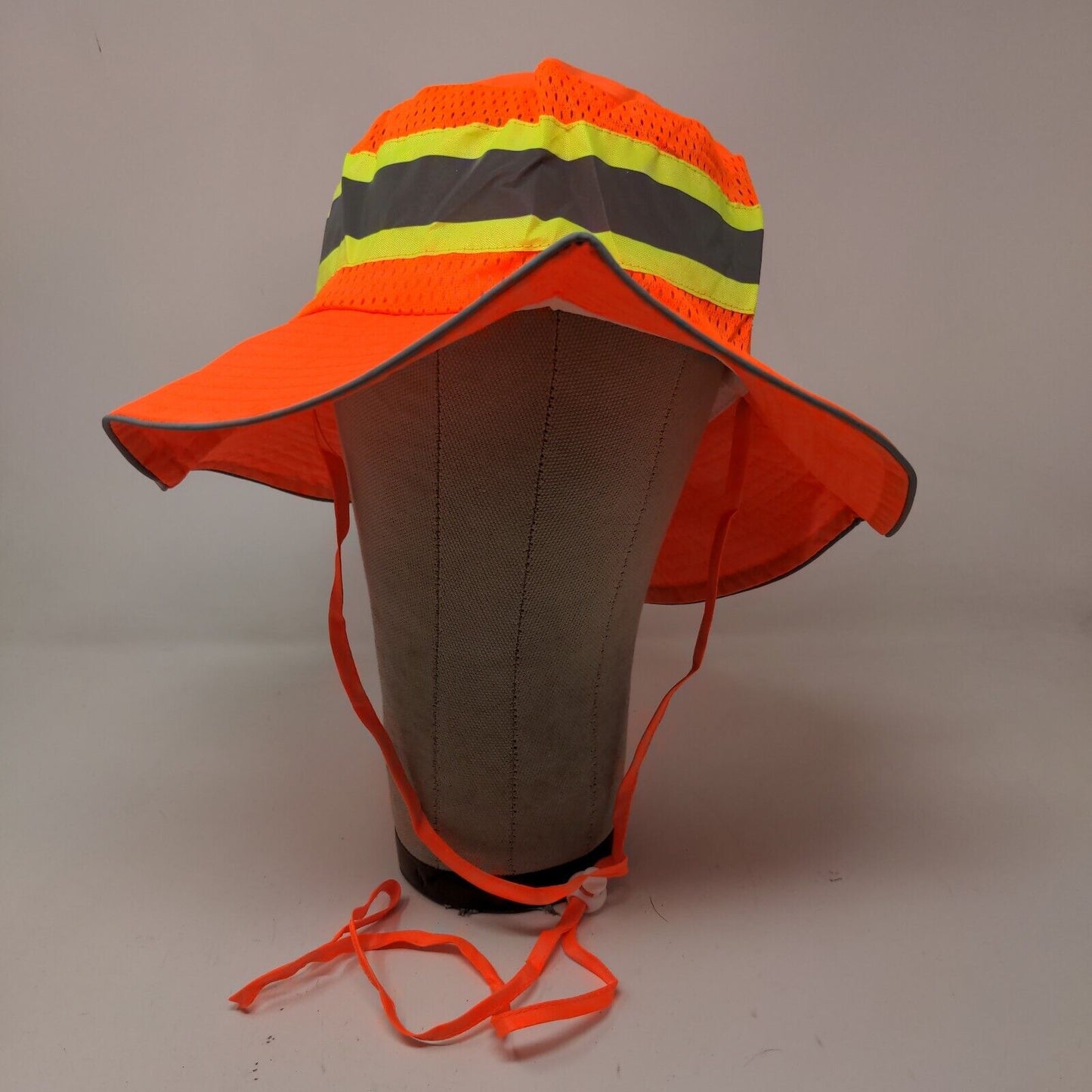 Ironwear Men's Boonie Hat Orange Reflective Safety 100% Polyester