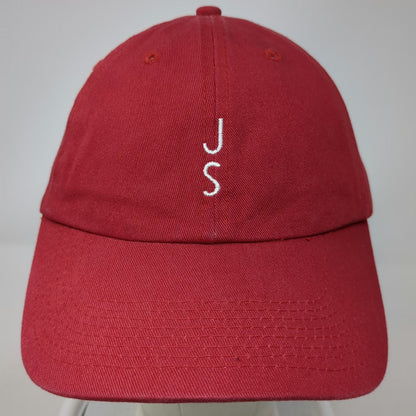 Fahrenheit Baseball Cap Red One Size Simplot Land and Livestock JS USA Flag Hat