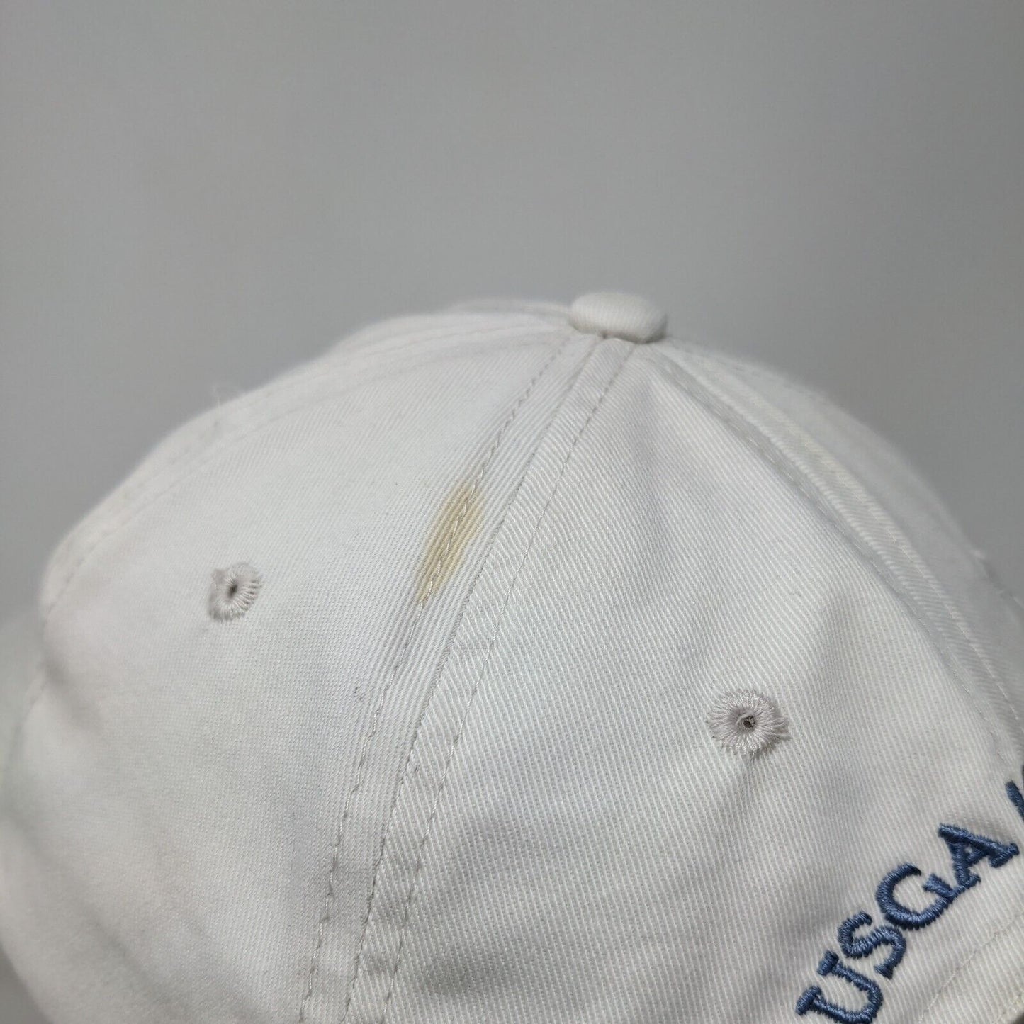 US Open 2006 Winged Foot Slideback Hat Cream One Size USGA Member