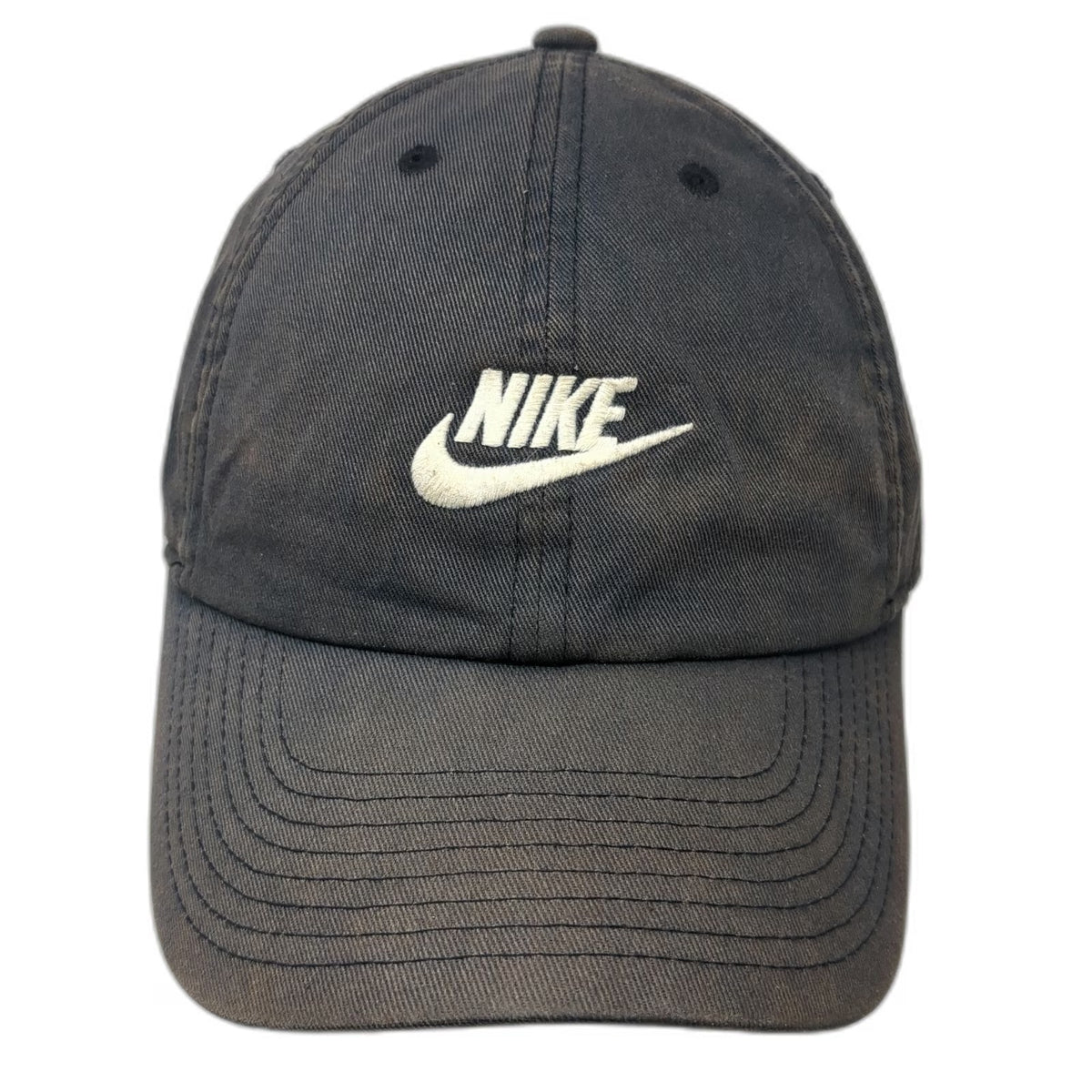 Nike Baseball Cap Black One Size Slideback Adjustable Swoosh Heritage86 Logo Hat