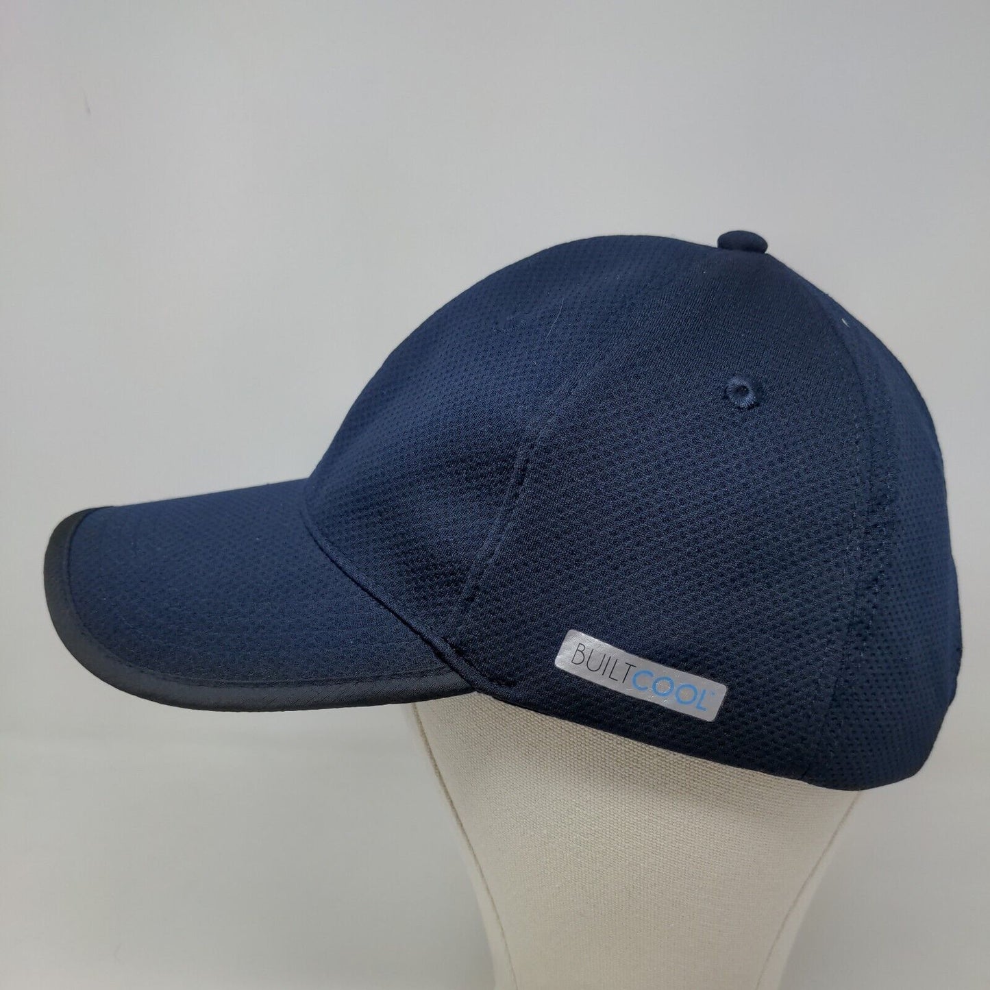 Unbranded Men's Slideback Hat Blue Size OS Blank 100% Polyester Adjustable