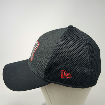 Nebraska Cornhuskers NCAA New Era Hat Black XL Mesh Back 39THIRTY Stretch Fit
