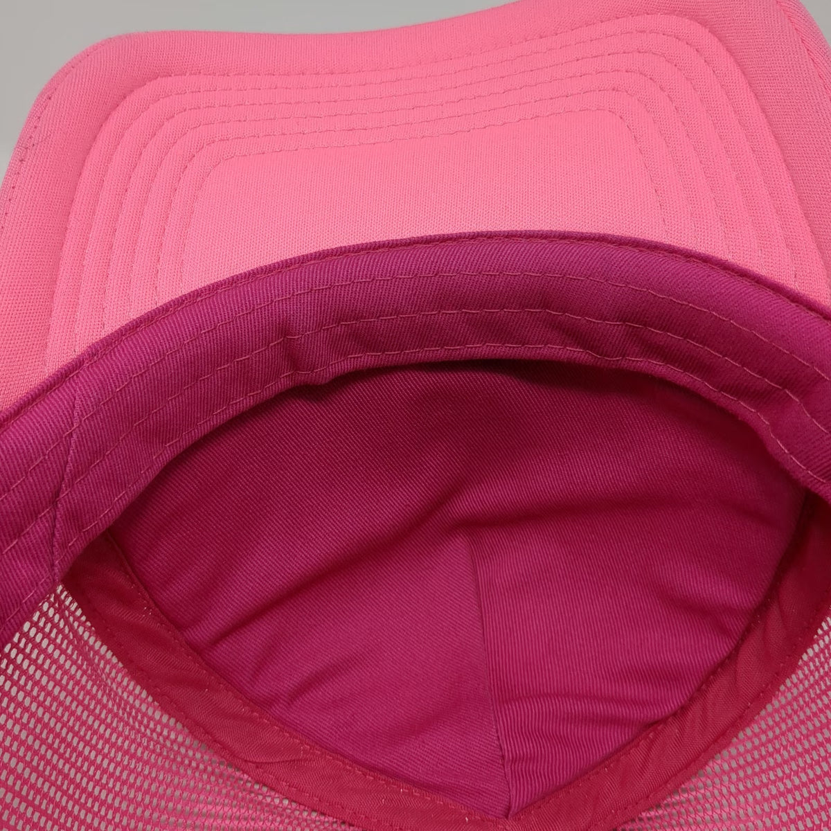 Poppi Trucker Hat Pink One Size this is my COWBOY Graphic Mesh Snapback Rope