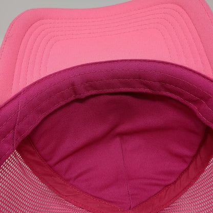 Poppi Trucker Hat Pink One Size this is my COWBOY Graphic Mesh Snapback Rope