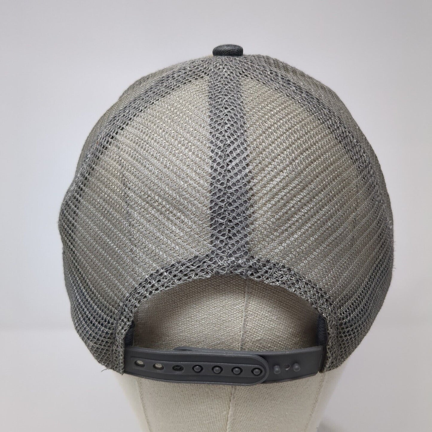 Browning Snapback Mesh Back Trucker Hat Camo One Size Embroidered Logo