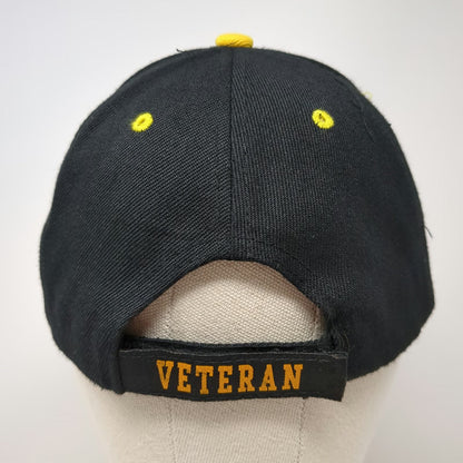 Black One Size Baseball Cap Freedom Thank A Vet Eagle Veteran Patriotic Hat
