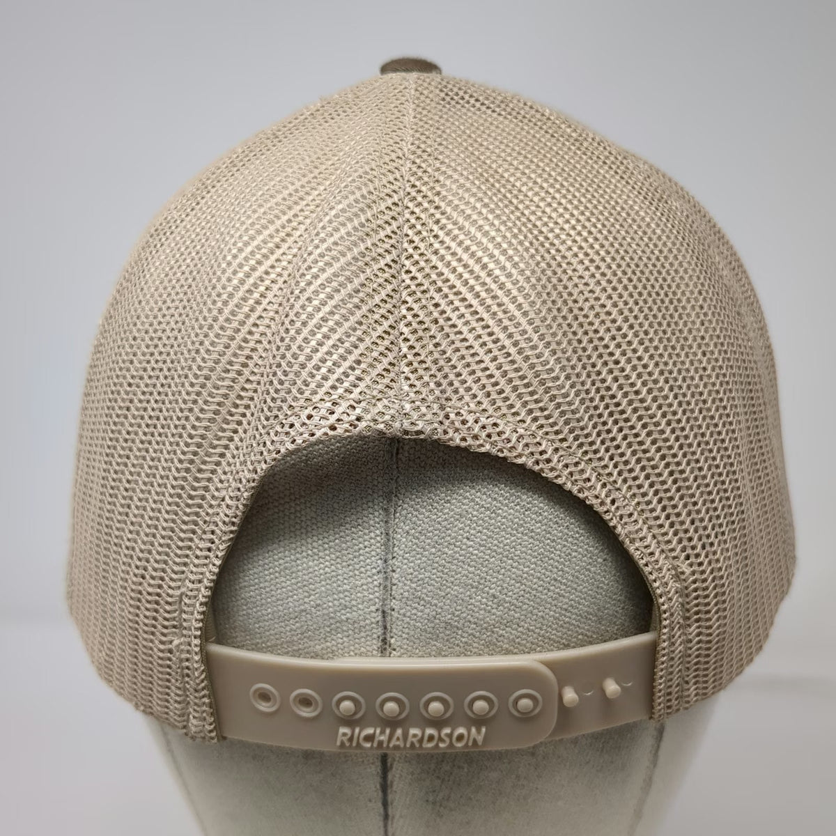 Richardson Trucker Hat Brown One Size Dairy West Cow Leather Patch Snapback