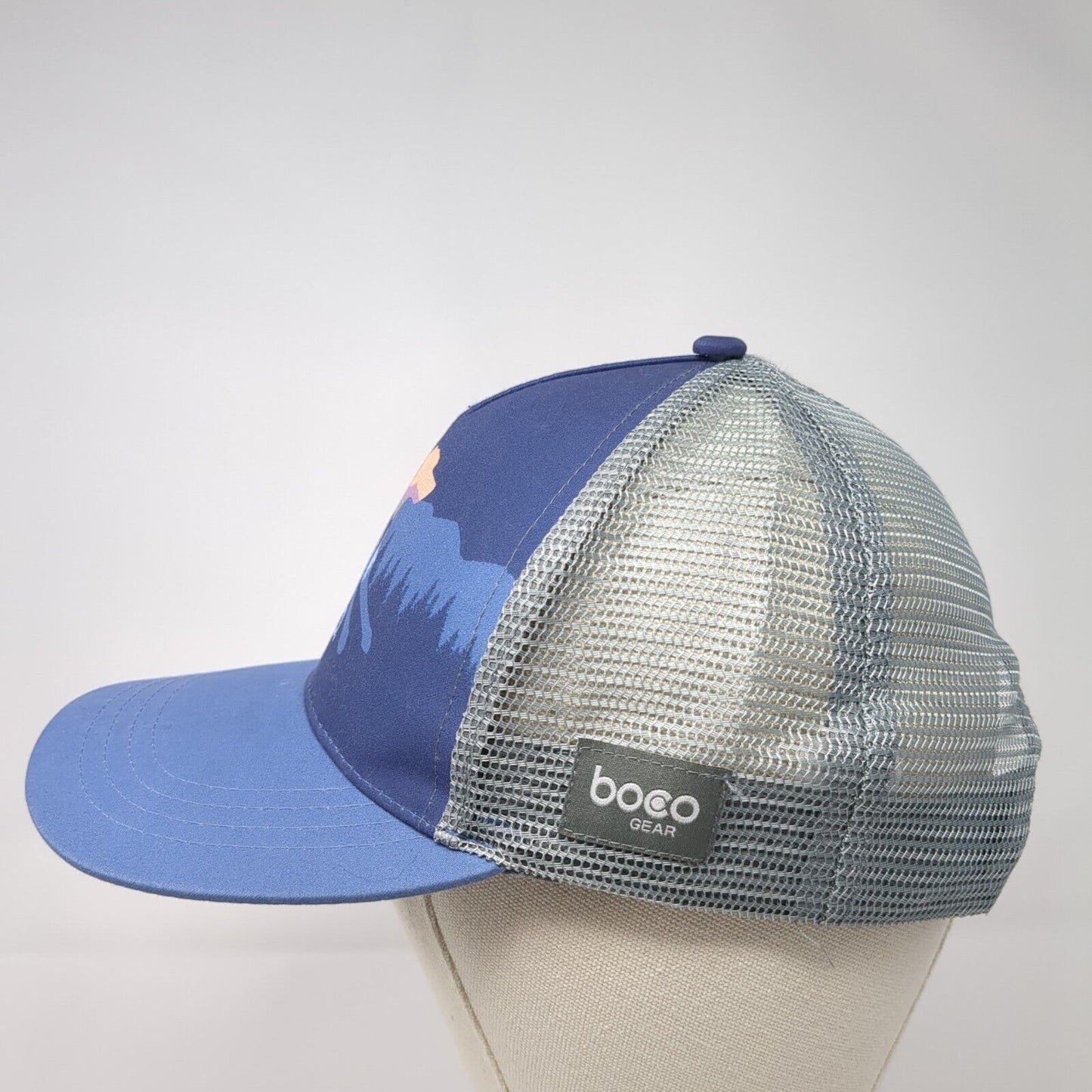 Kurgo Dog Snapback Mesh Back Trucker Hat Blue One Size Boco Gear