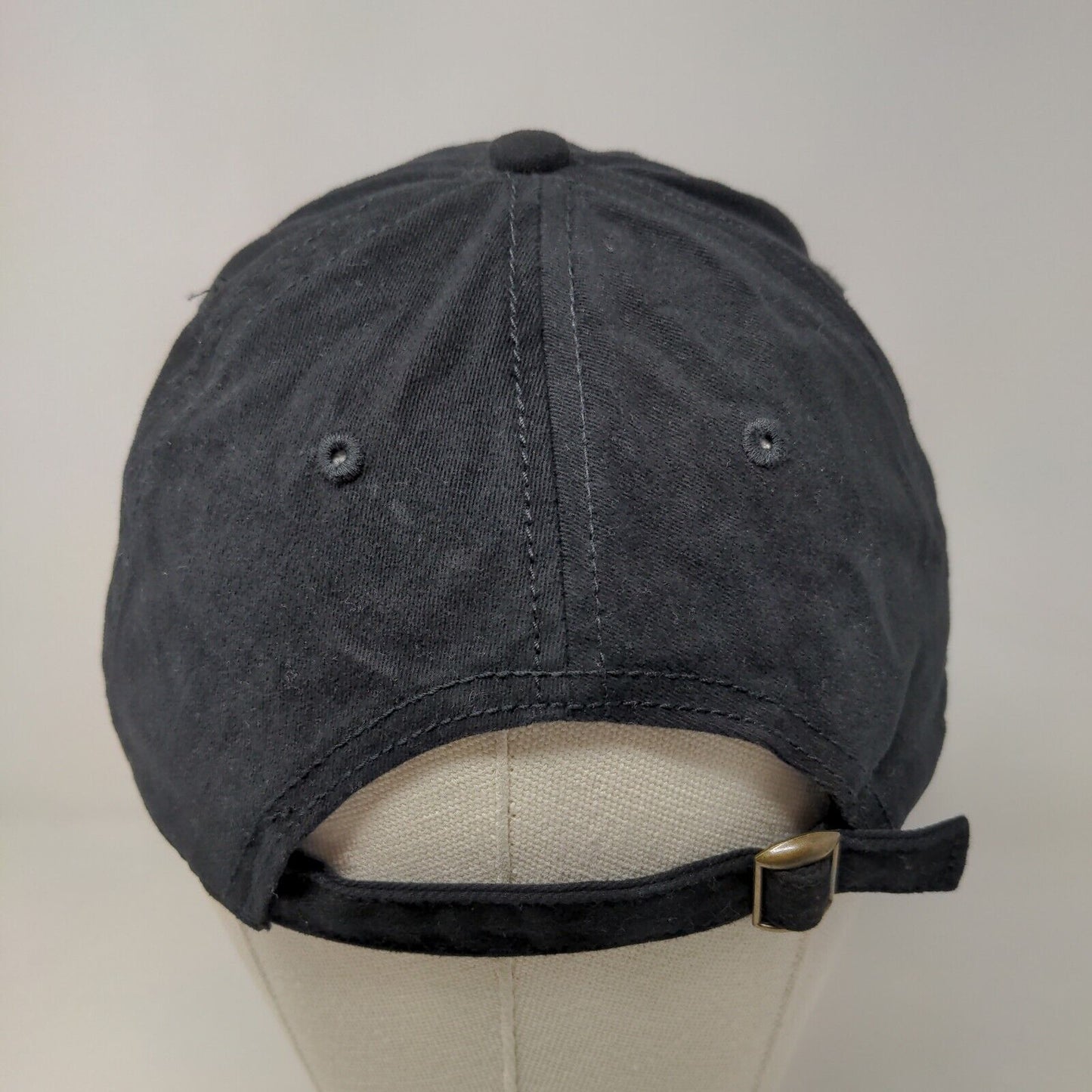 Unbranded Men's Slideback Hat Black Soot Sie OSFM Blank Adjustable