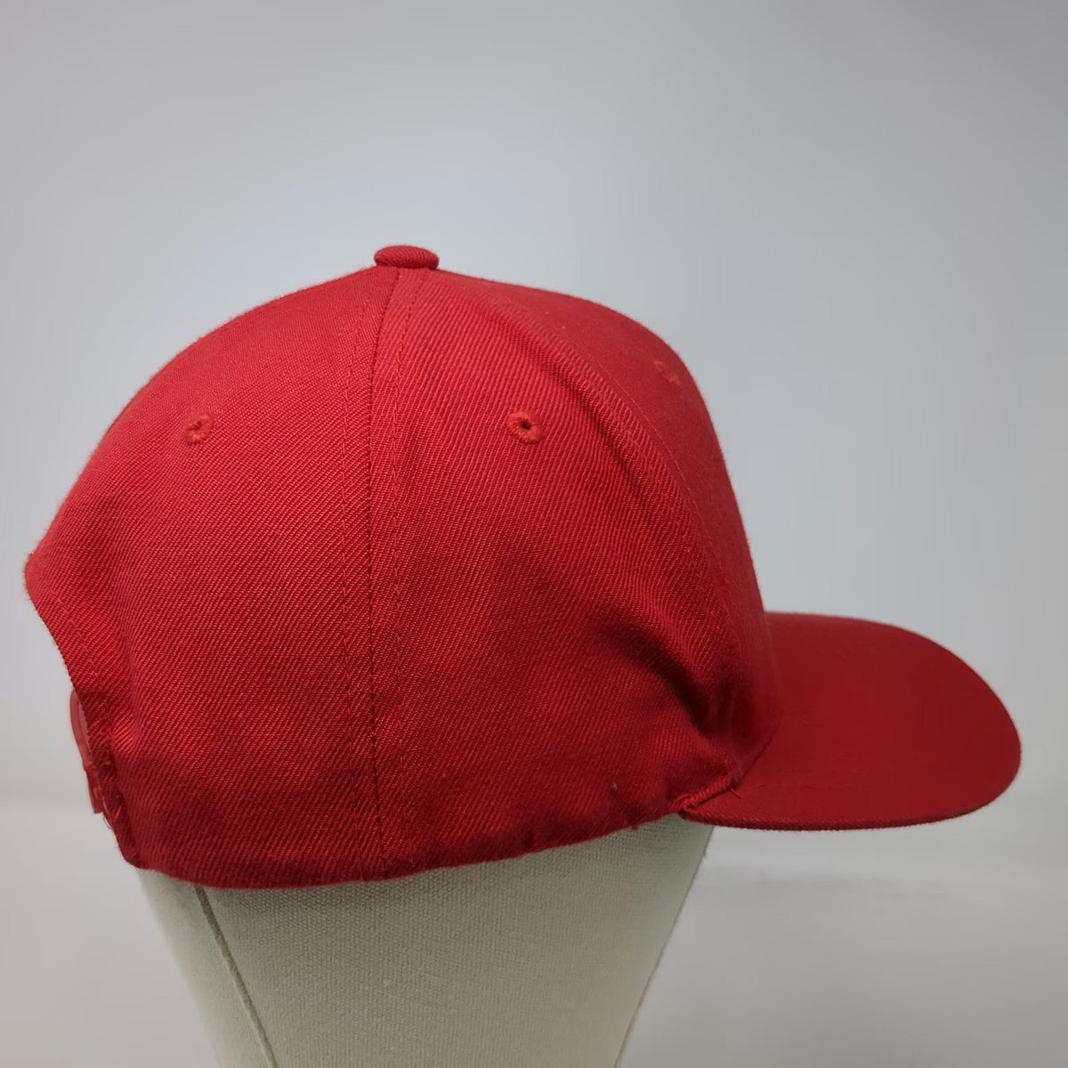 KBETHOS Baseball Cap Red One Size Hornet Mascot HS Logo Green Under Brim Hat