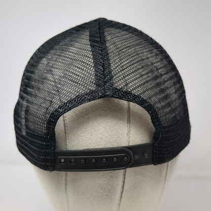 STP Multipress Trucker Hat Black One Size Mesh Snapback Cyber Fenua 2025 Tahiti