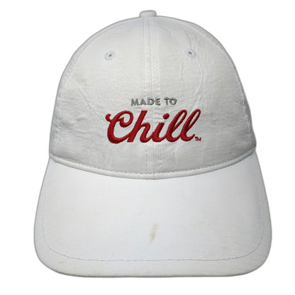 Coors Light Made To Chill Hat Baseball Cap White OSFM Slideback Mountain Logo