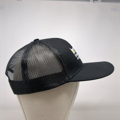 Boise Racquet and Swim Club Snapback Trucker Hat Black OSFA Mesh Back