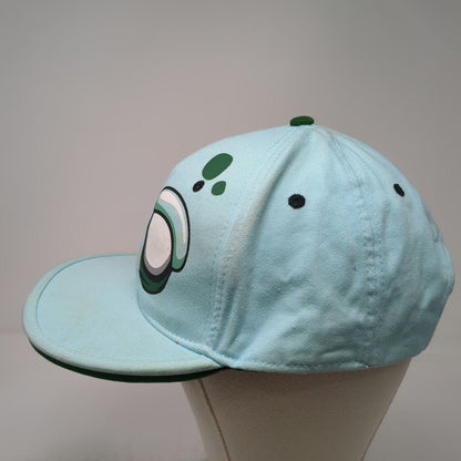ABG Accessories Snapback Hat Blue One Size Bulbasaur Character Eyes Cotton