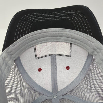 Idaho Snapback Trucker Hat Multi One Size Adjustable Embroidered Mesh Back
