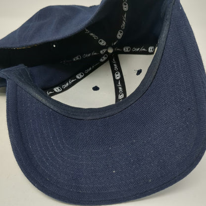 Cliff Keen Blue XL Baseball Cap Athletic Officials Blank Solid Stretch Hat