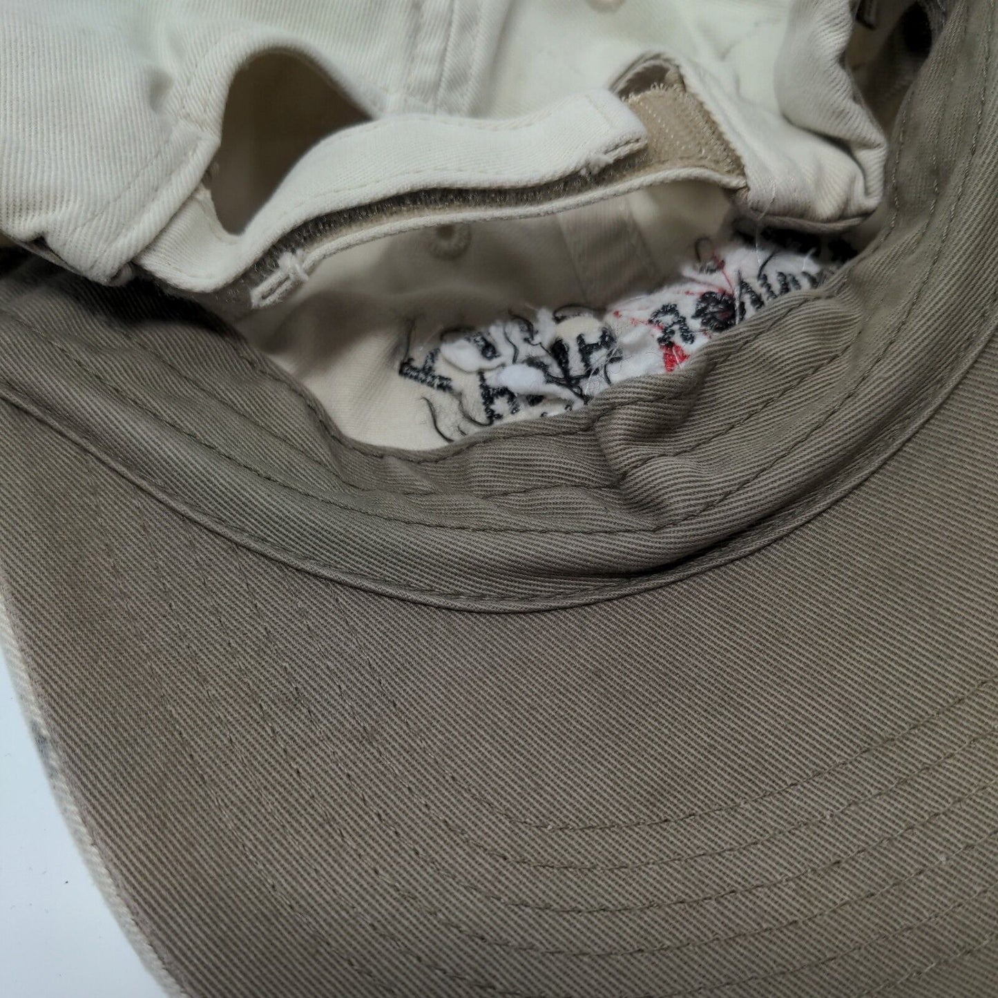 Boise City Juniors High Championships Strapback Hat Tan One Size 6 Panel