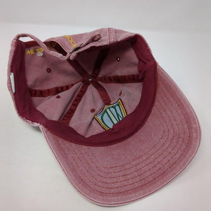 WD Brewery The Beer That Rocks Slideback Hat Red One Size Adjustable Embroidered