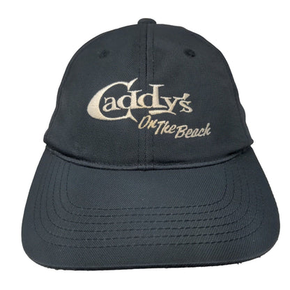 Caddy's On The Beach Strapback Hat Blue One Size Treasure Island FL