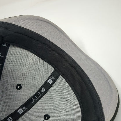 Philadelphia Eagles NFL New Era Snapback Black One Size 9FIFTY Hat Gray Brim
