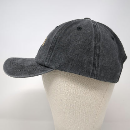 Linea Style Los Angeles Baseball Cap Gray Gold One Size Cotton Slideback Hat