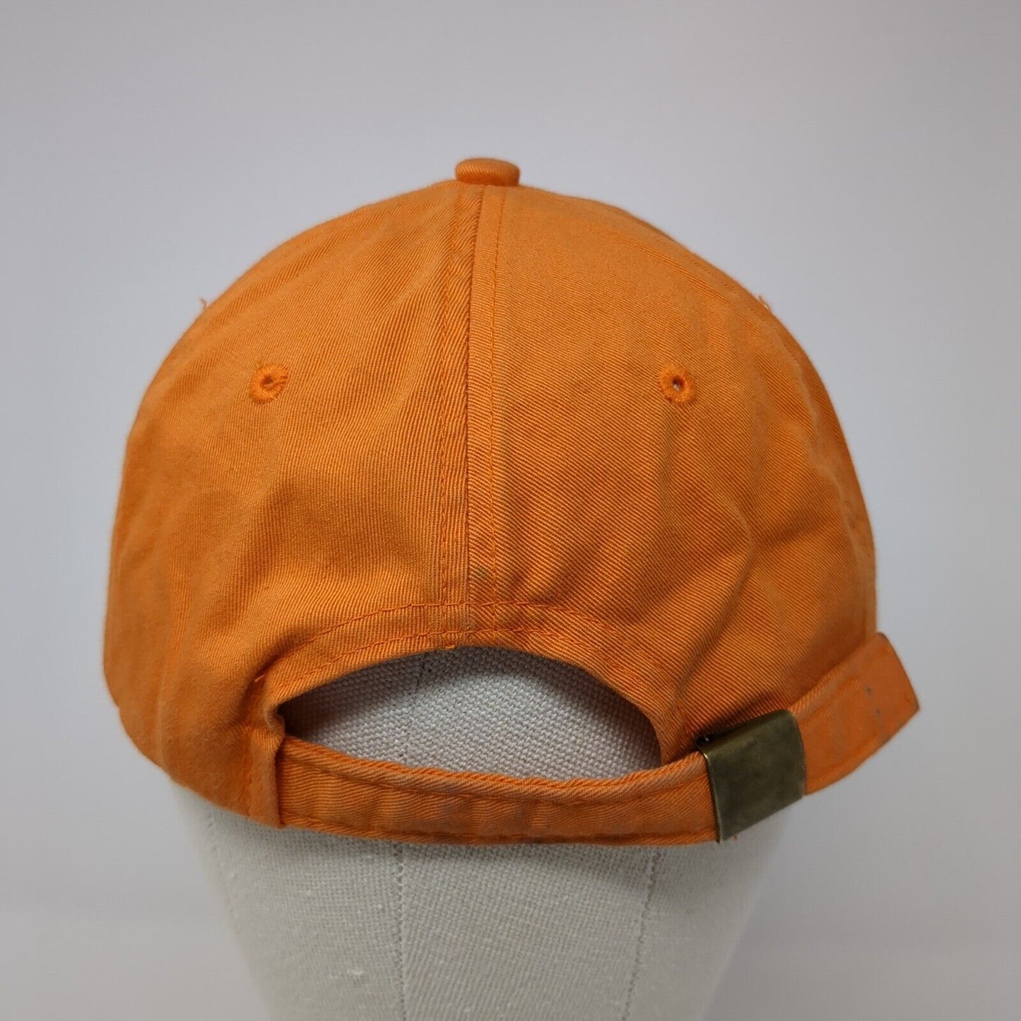Unbranded Slideback Hat Orange One Size Adjustable Blank Solid Outdoor
