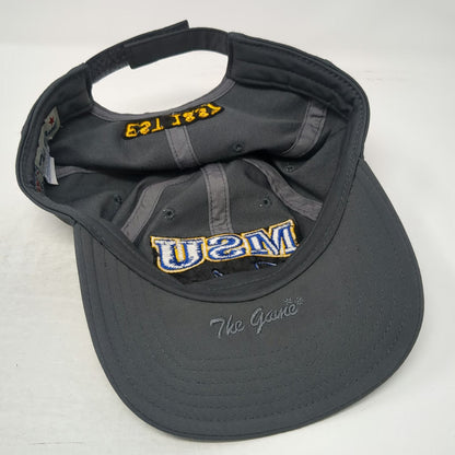 The Game Baseball Cap Gray One Size MSU Eagles EST 1887 Strapback College hat