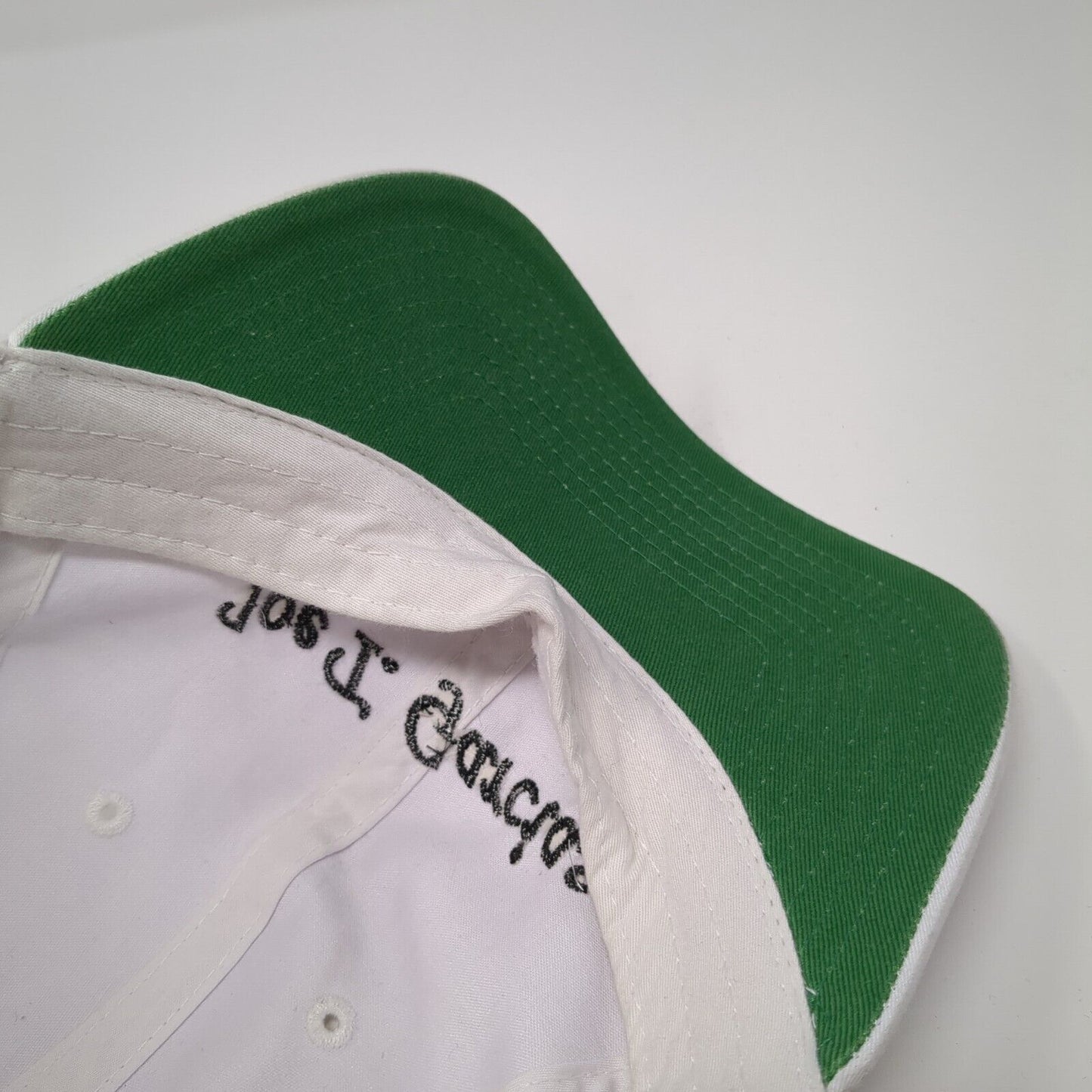 Joe T. Garcias Slideback Hat White OS Adjustable Embroidered Levelwear Classics