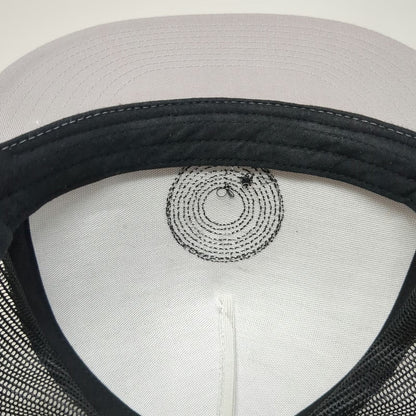 80Eighty Trucker Hat Beige Black One Size Snapback Mesh Innovating Dreams Patch
