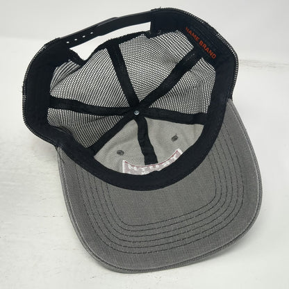 Brand Gray Trucker Hat One Size Black Red Truth In Fitness Patch Mesh