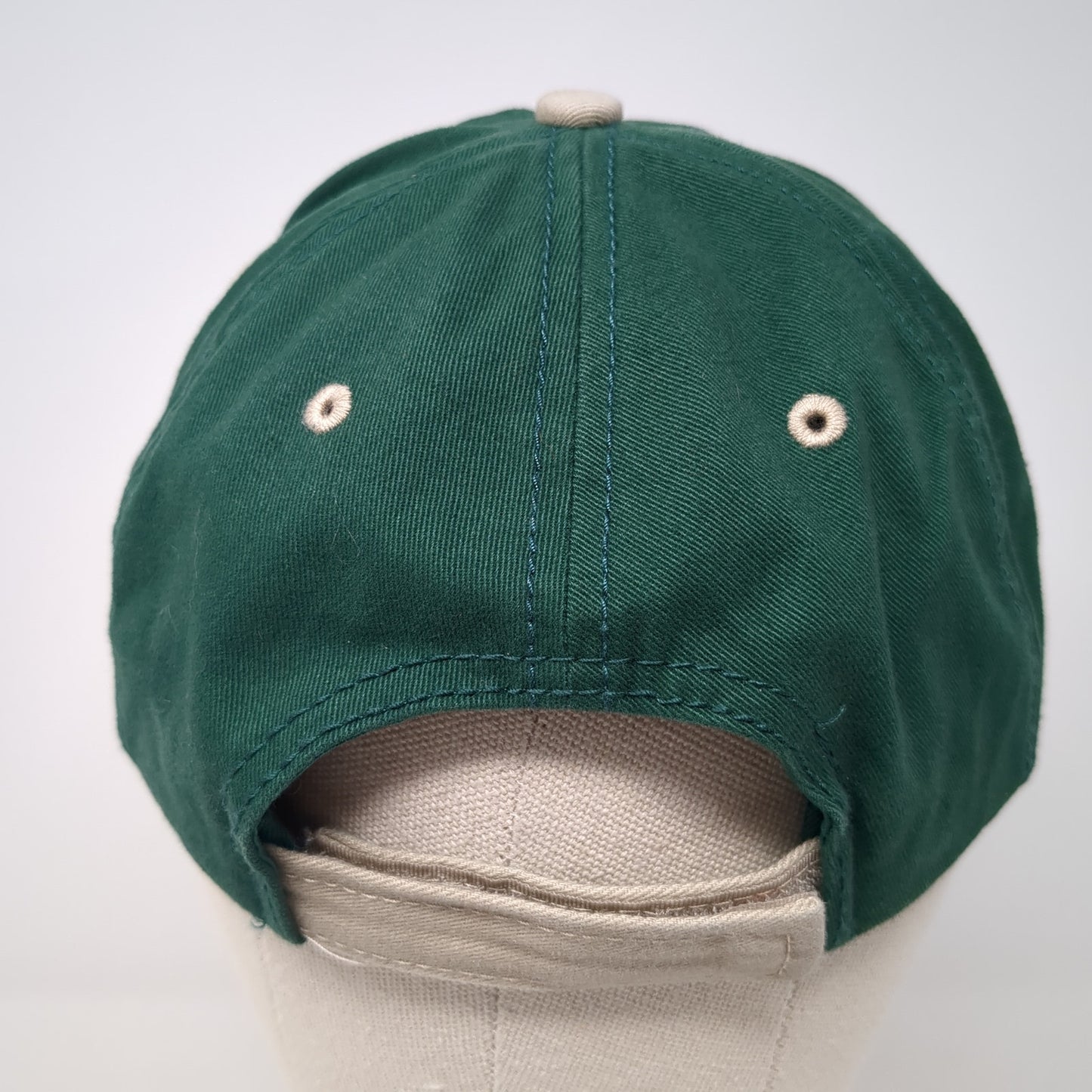 Tick Ridge Strapback Baseball Cap Green One Size Adjustable Advantage Series