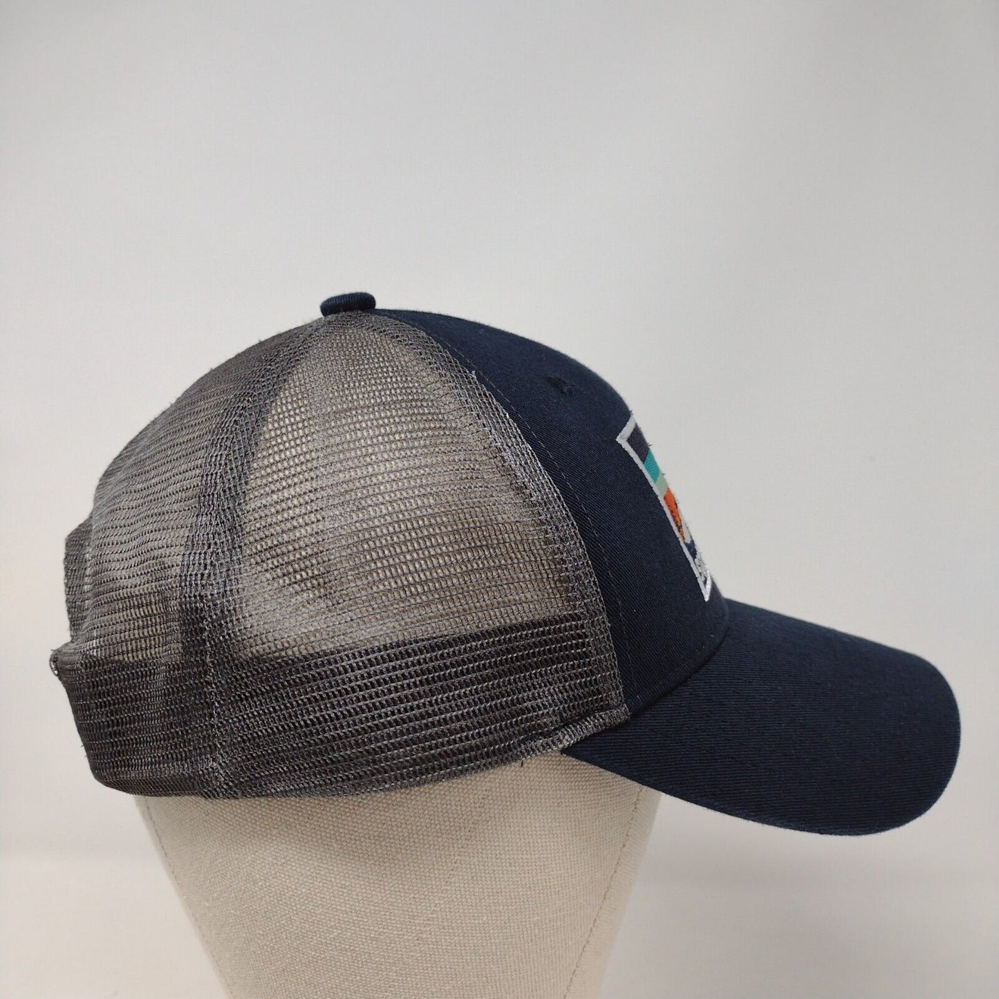 Support Stibnite Snapback Mesh Back Trucker Hat Multi OSFA Embroidered