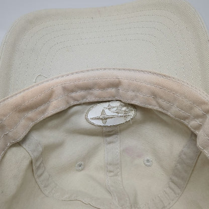 Subaru Logo Baseball Cap Beige One Size Embroidered Adjustable Slideback Hat