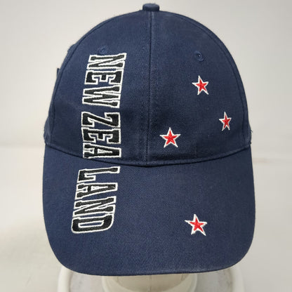 Hallifax Baseball Cap Blue One Size New Zealand Souvenir Stars Cotton hat