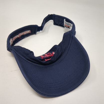 OCBP Alumni Hesit Insurance Strapback Sun Visor Hat Blue OSFA Adjustable Anvil