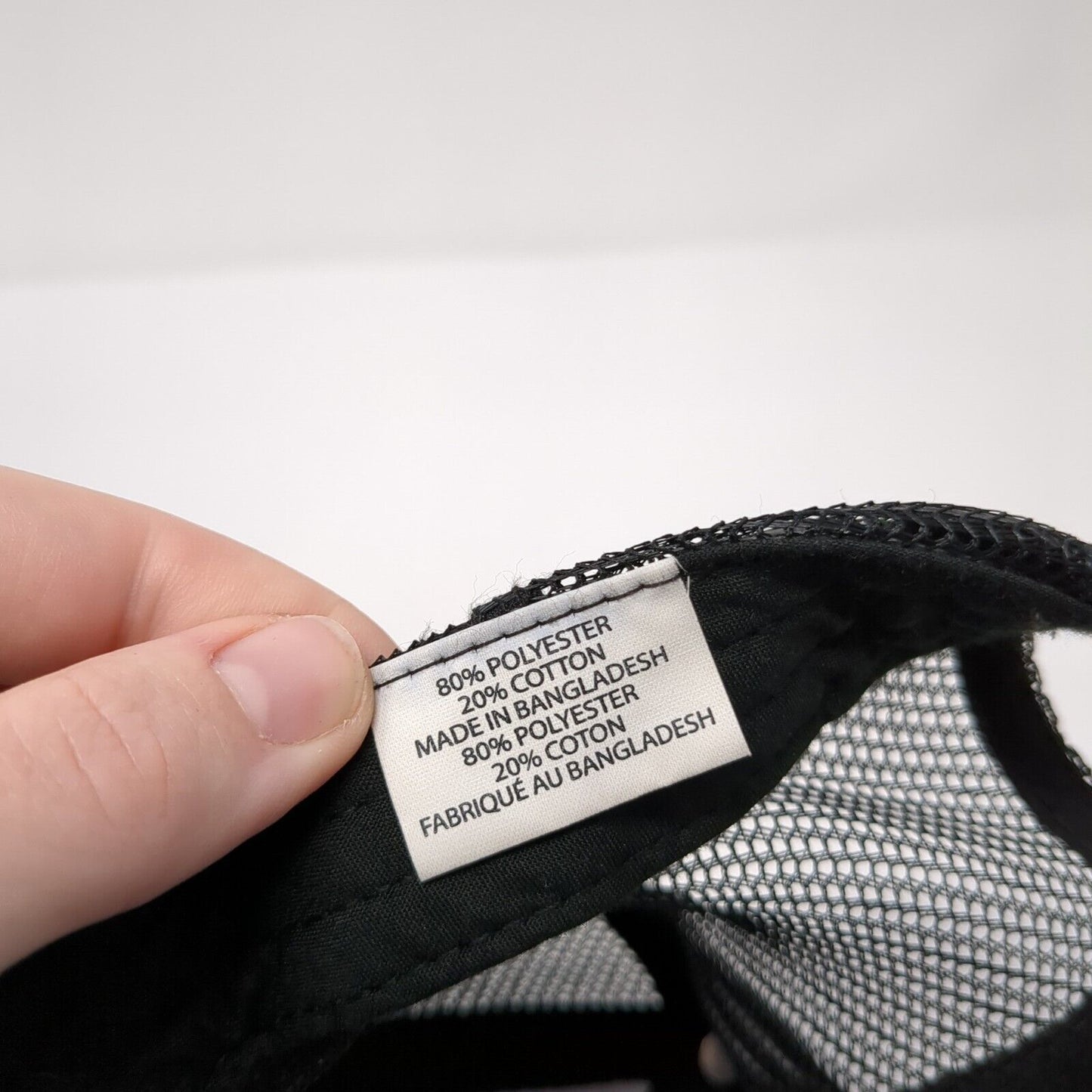 MAC Tools Snapback Trucker Hat Black OSFA Mesh Back Adjustable Solid