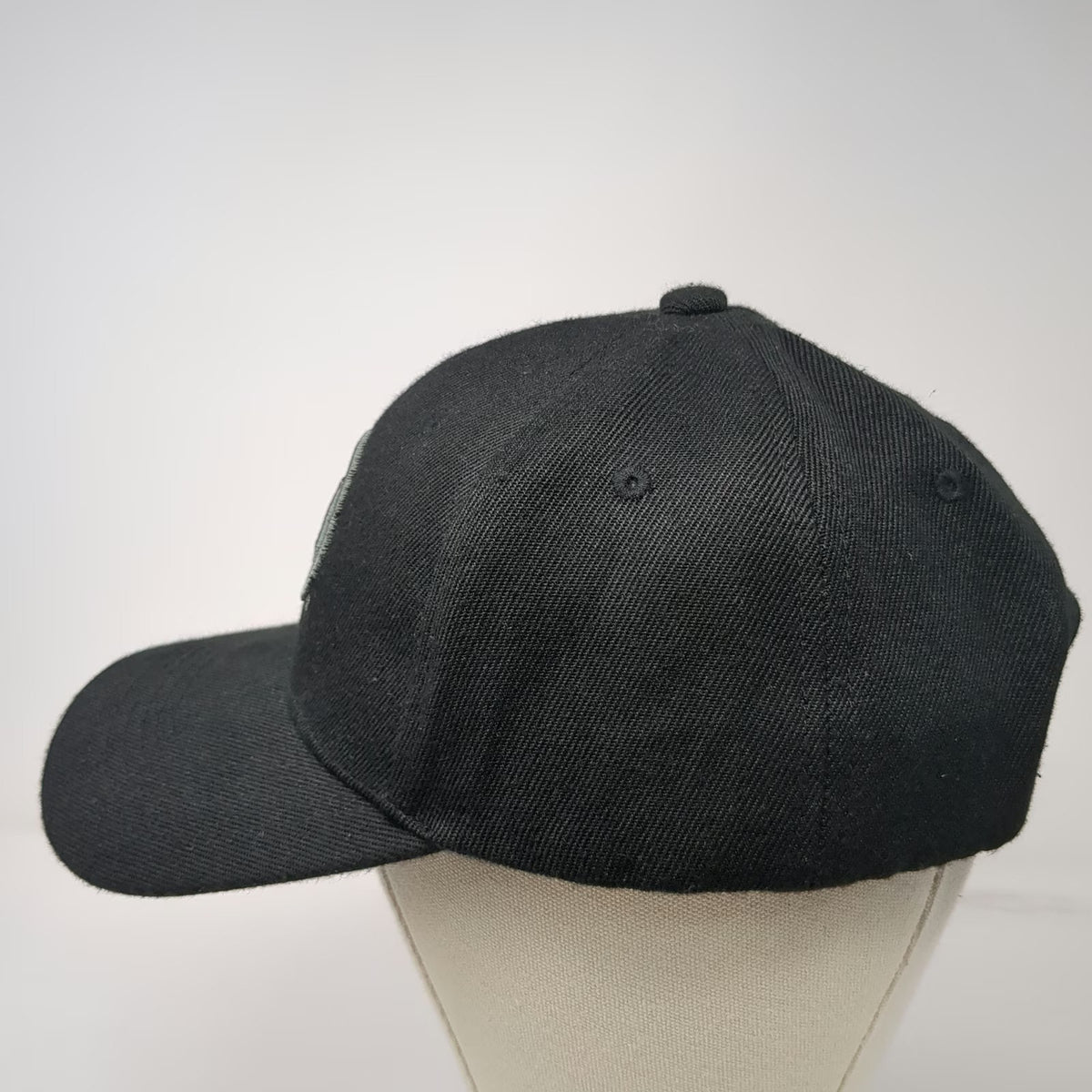 PA Optics Snapback Black One Size Embroidered Logo Structured Shooting Gear Hat