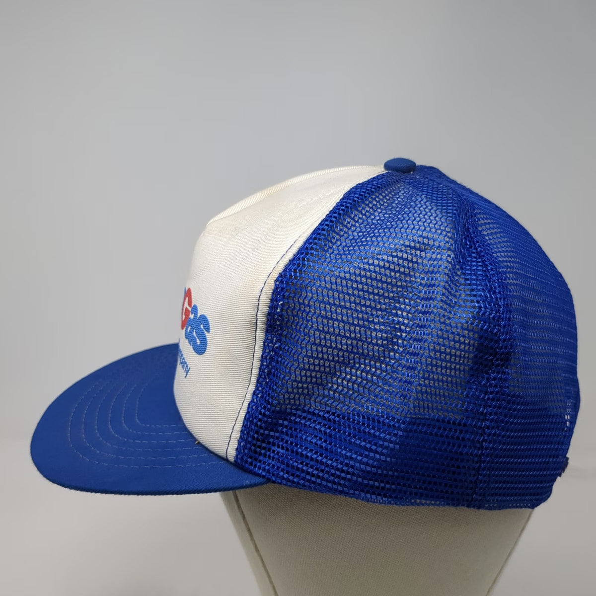 AmeriGas Propane Company Blue Trucker Hat One Size Snapback Mesh Foam Front Work