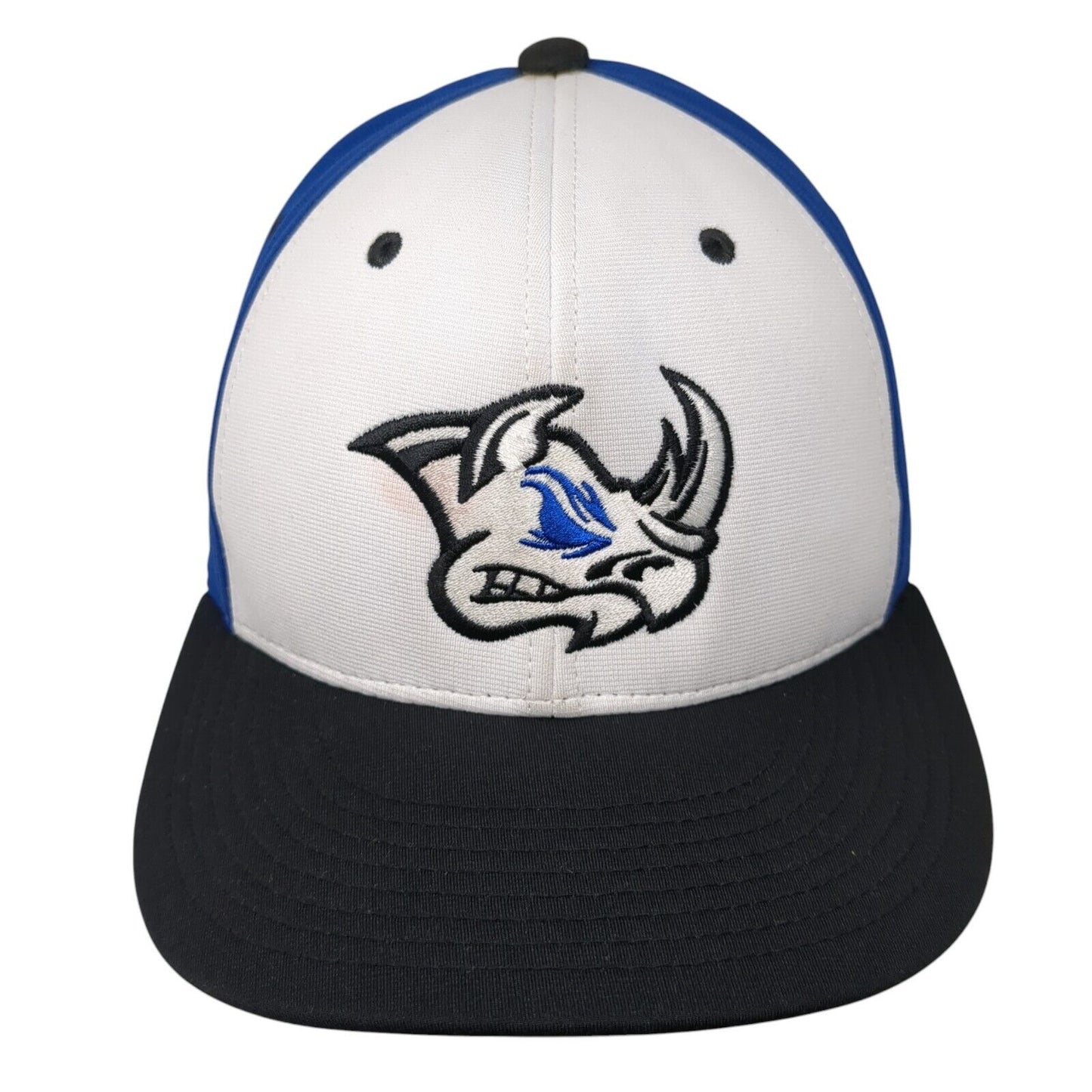 Champion Baseball Rhinos Fitted Hat Multi S/M Embroidered Pulse Richardson