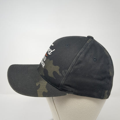Ford Proud To Honor Fitted Baseball Cap Multicolor Medium Camo Flexfit Yupoong