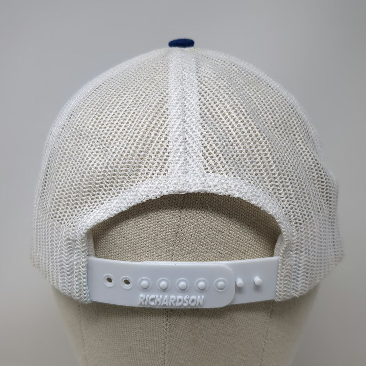Richardson Trucker Hat Blue One Size Idaho Equine Hospital Horse Mesh Snapback