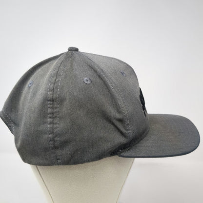 Stone Brewing Snapback Hat Gray One Size Embroidered Logo 6 Panel Baseball Cap