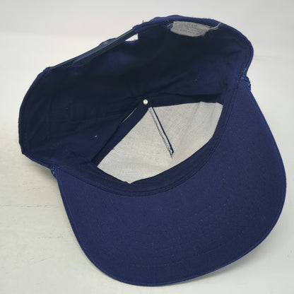 Avemco Insurance Company 5 Panel Blue One Size Rope Snapback Airplane Hat Cotton