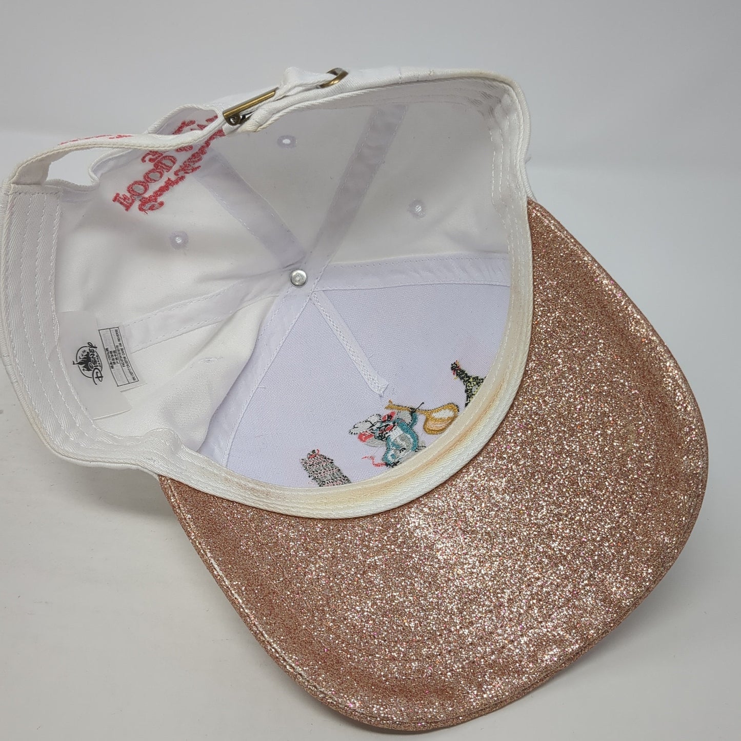 Ratatouille Slideback Baseball Cap Multicolor OS Adjustable Embroidered Disney
