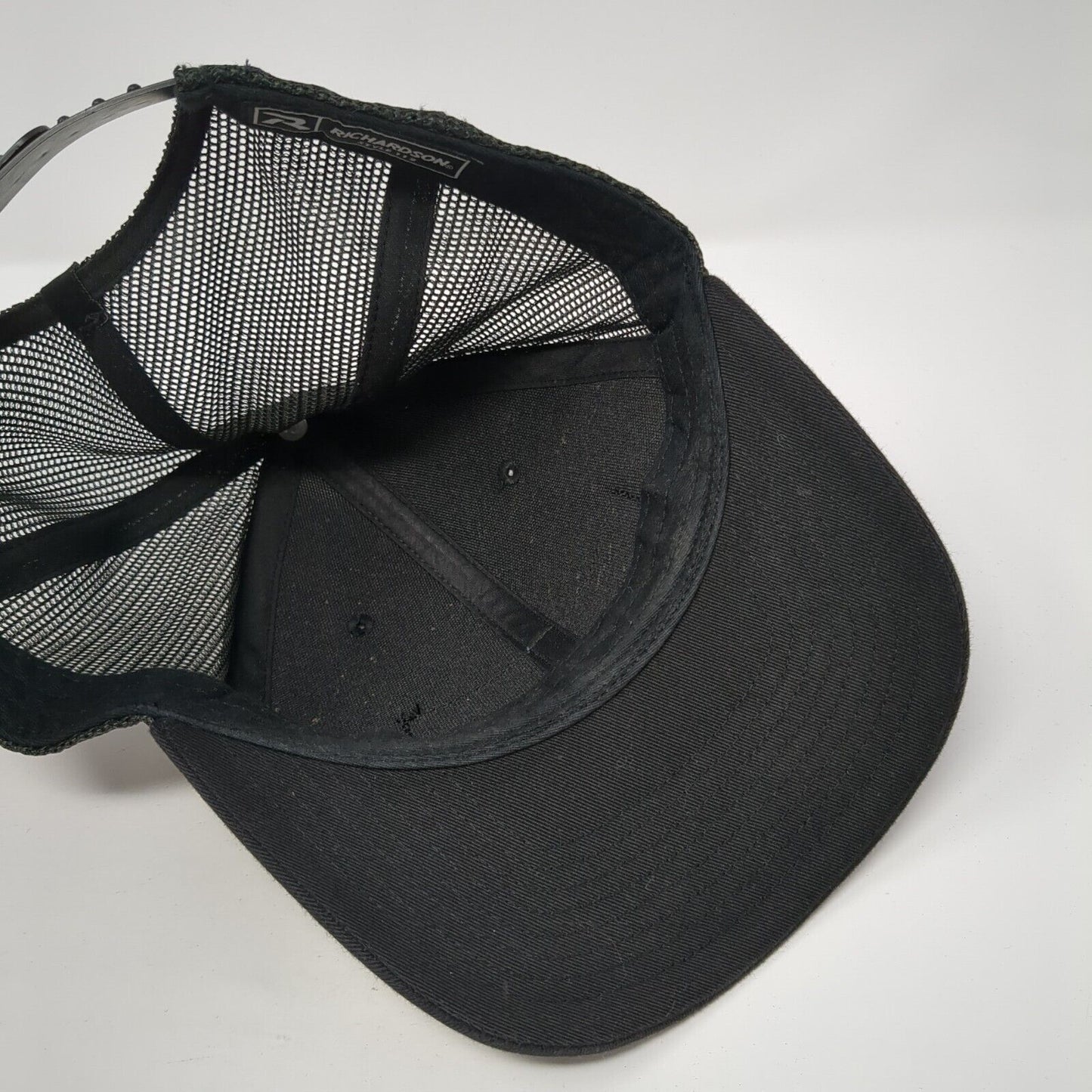 Stronger Men's Conference Snapback Trucker Hat Black One Size Mesh Back