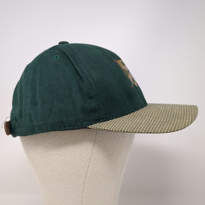 American Dry Goods Baseball Cap Green One Size Golf Logo Boole USA Slideback Hat