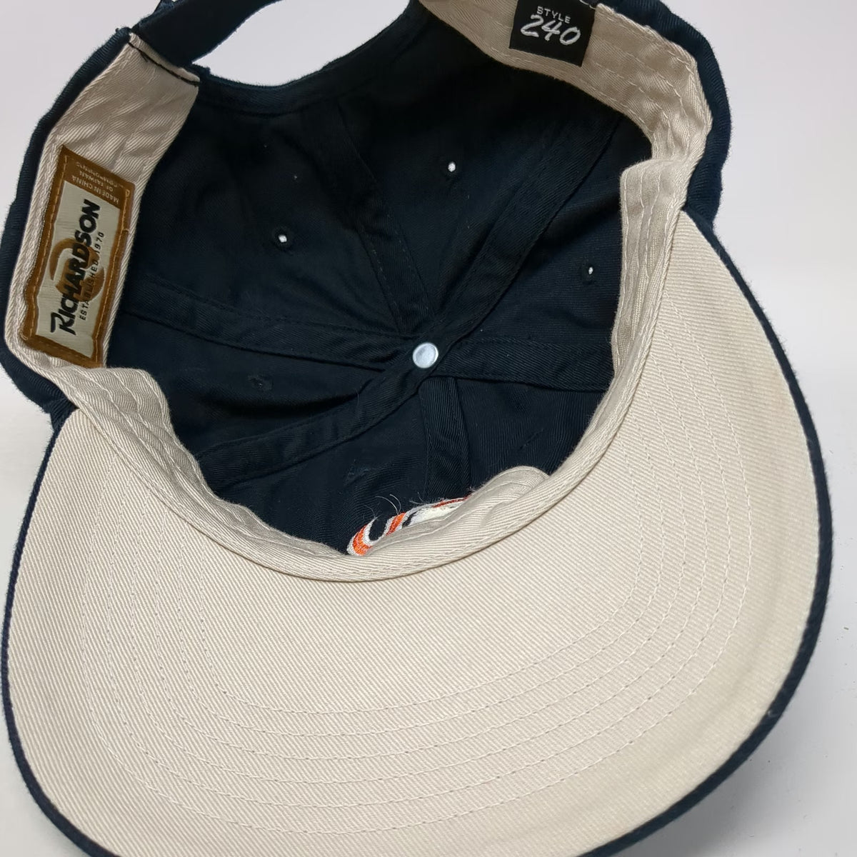 Richardson Baseball Cap Blue One Size ISU Event Staff Strapback Adjustable hat