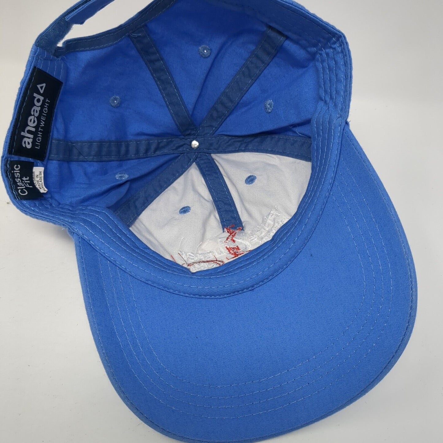 Price Cutter Charity Championship Dr Pepper Strapback Hat Blue OS Classic Fit
